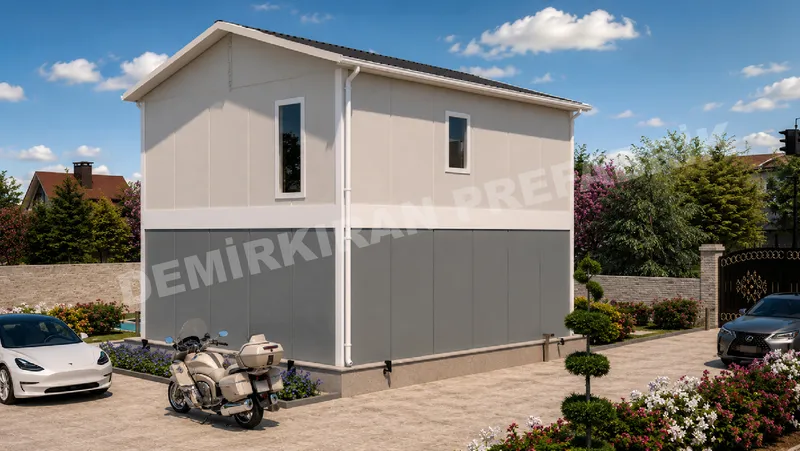 2+1 · 108 m² · Piętrowy dom prefabrykowany zdjęcie 3
