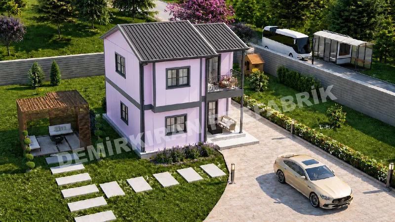 2+1 · 95 m² · Двухэтажный сборный дом изображение 5