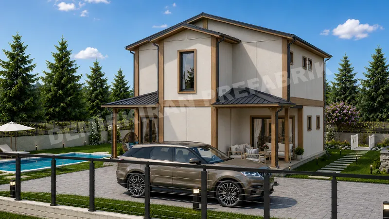 3+1 · 140 m² · Patrový montovaný dům obrázek 6