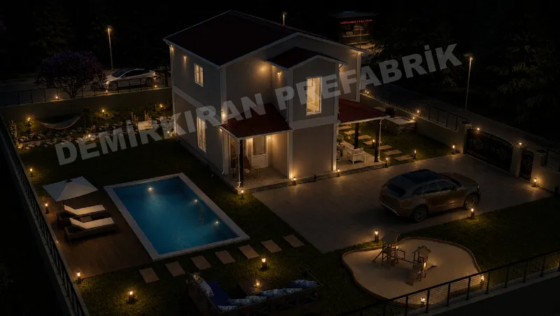 3+1 · 140 m² · Patrový montovaný dům obrázek 7