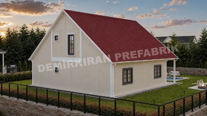 3+1 · 156 m² · Двухэтажный сборный дом изображение 4