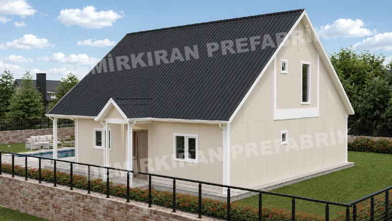3+1 · 156 m² · Двухэтажный сборный дом изображение 5