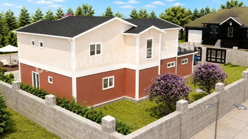 3+1 · 200 m² · Casa prefabbricata a due piani immagine 4