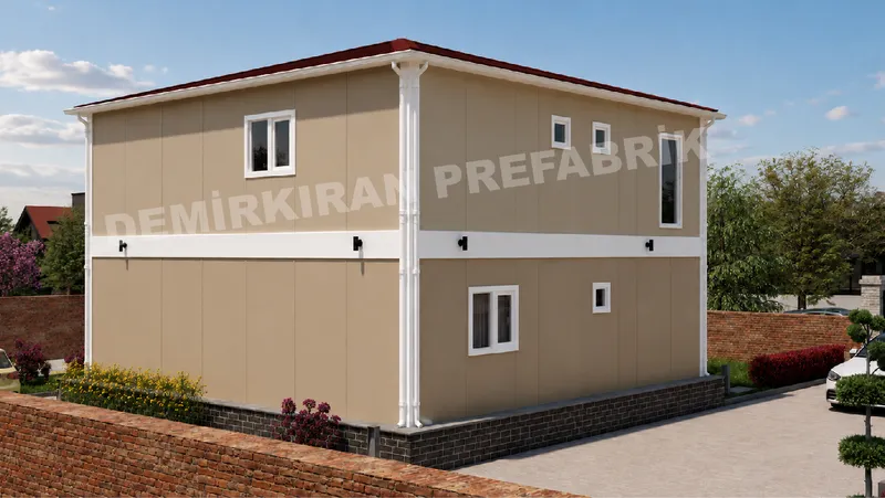 4+1 · 174 m² · Shtëpi e parafabrikuar dykatëshe imazh 5