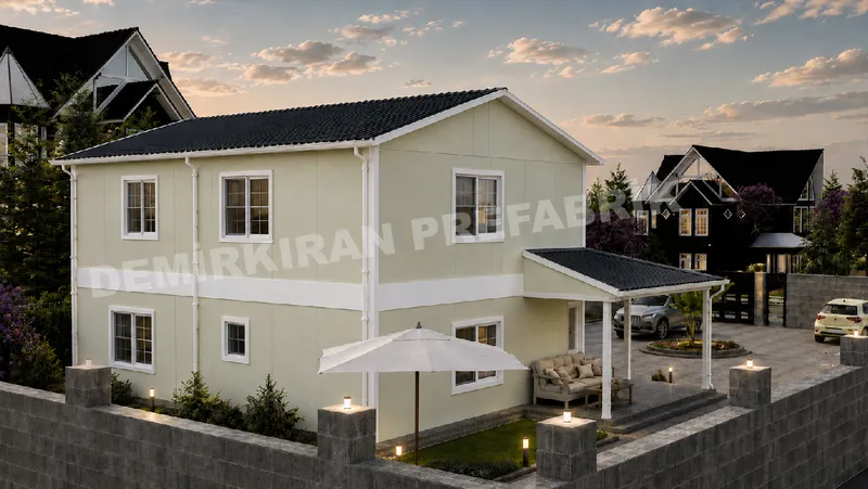 4+1 · 182 m² · Casa prefabbricata a due piani immagine 5