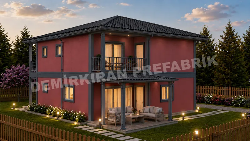 5+1 · 213 m² · Montažna kuća na sprat slika 3