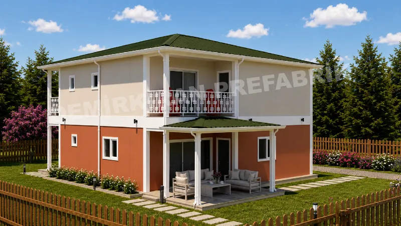 5+1 · 213 m² · Montažna kuća na sprat slika 4