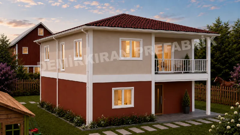 5+1 · 213 m² · Montažna kuća na sprat slika 7