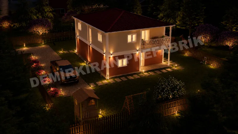 5+1 · 213 m² · Montažna kuća na sprat slika 8