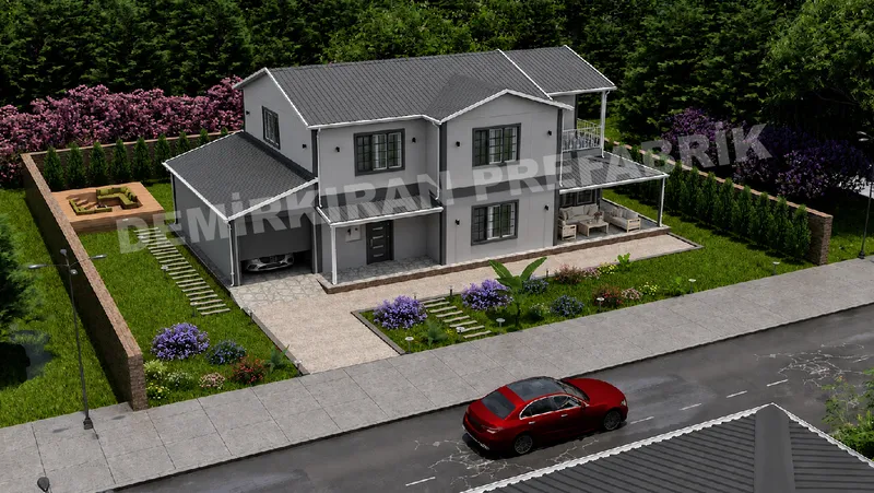 5+1 · 271 m² · Montažna kuća na kat