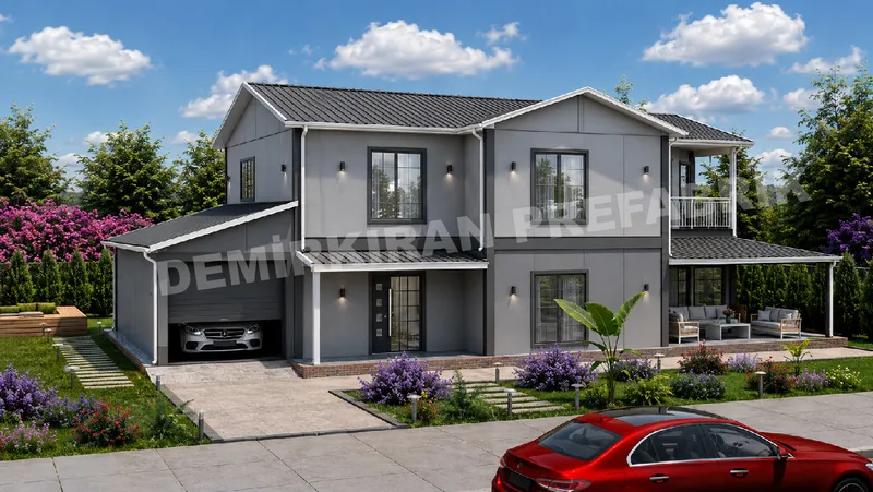 5+1 · 271 m² · Montažna kuća na kat slika 2