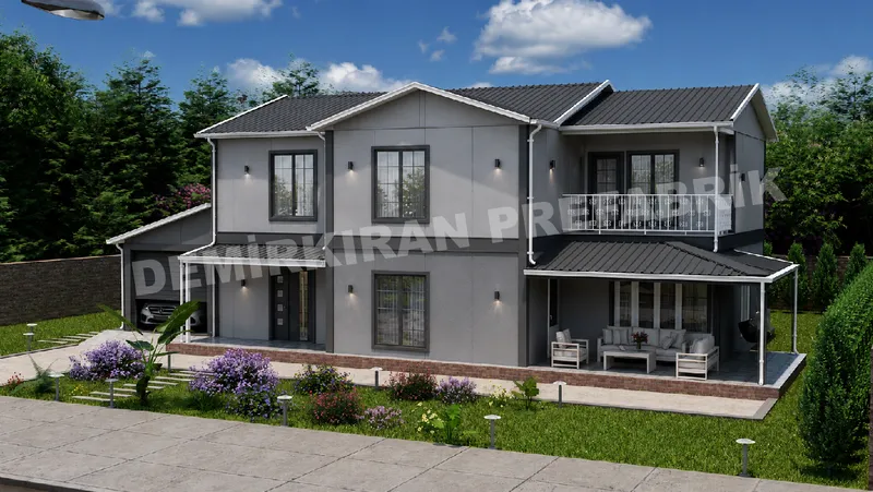 5+1 · 271 m² · Montažna kuća na kat slika 3