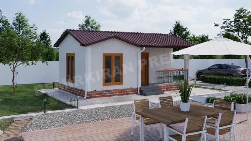 1+1 · 40 m² · Prízemný montovaný dom obrázok 2