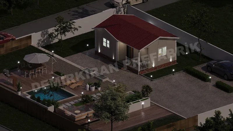 1+1 · 40 m² · Prízemný montovaný dom obrázok 7