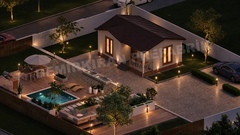 1+1 · 40 m² · Prízemný montovaný dom obrázok 8