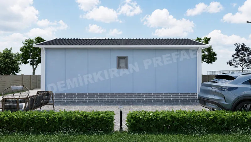 1+1 · 46 m² · Едноетажна сглобяема къща изображение 6