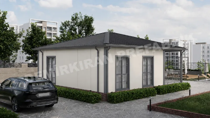 1+1 · 63 m² · Přízemní montovaný dům obrázek 4