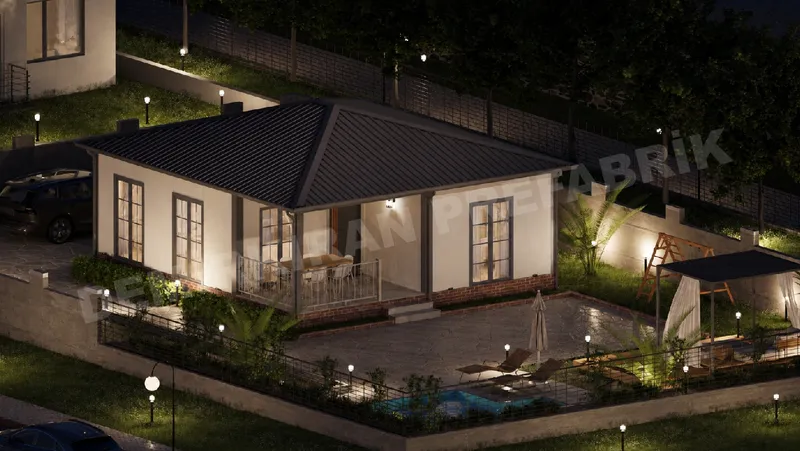 1+1 · 63 m² · Přízemní montovaný dům obrázek 7