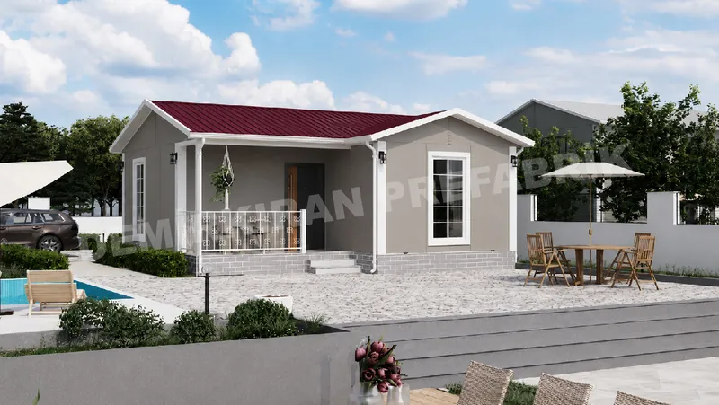 2+1 · 49 m² · Parterowy dom prefabrykowany