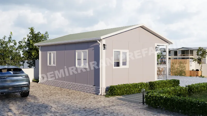 2+1 · 49 m² · Parterowy dom prefabrykowany zdjęcie 4