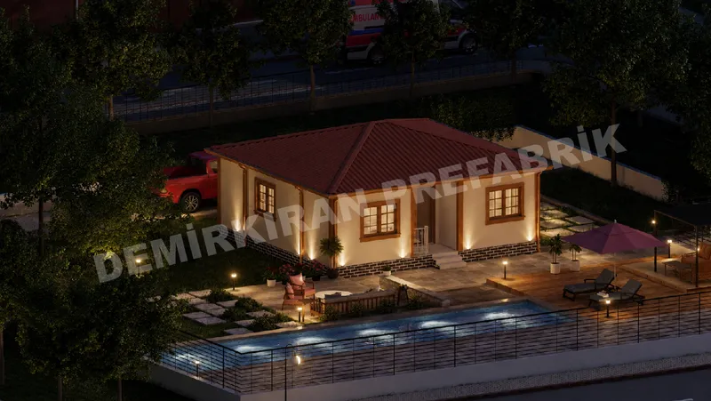 2+1 · 64 m² · Parterowy dom prefabrykowany zdjęcie 8