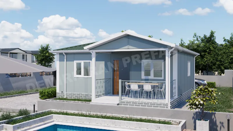 2+1 · 66 m² · Casă prefabricată parter imagine 3