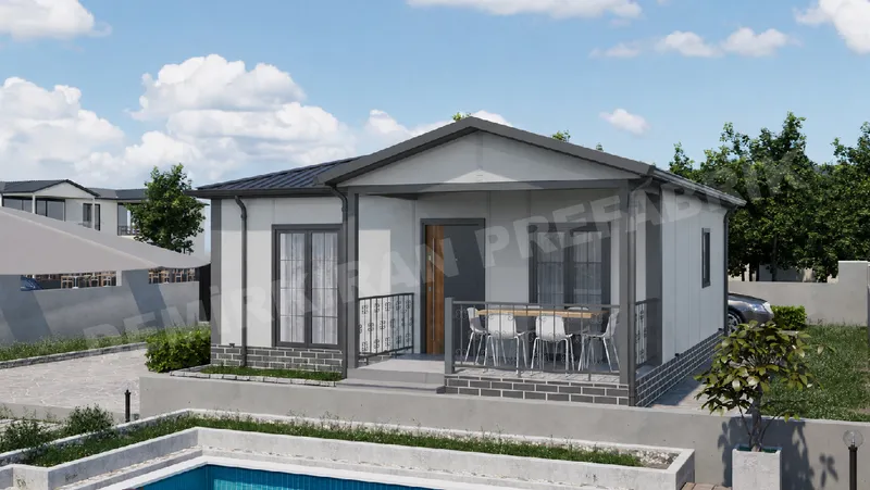 2+1 · 66 m² · Casă prefabricată parter imagine 5