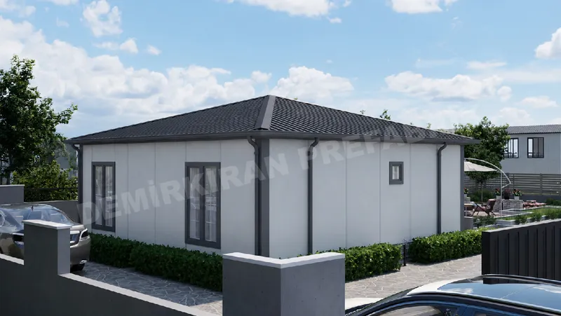 2+1 · 66 m² · Casă prefabricată parter imagine 6