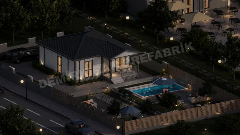 2+1 · 66 m² · Casă prefabricată parter imagine 7