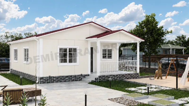 2+1 · 72 m² · Přízemní montovaný dům