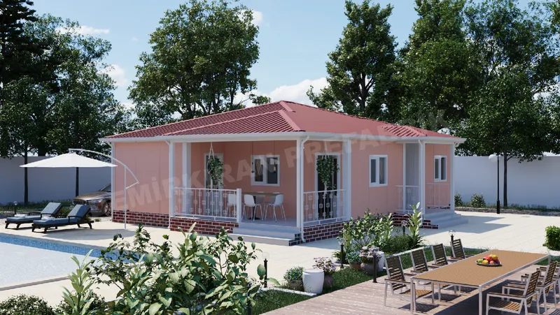 2+1 · 95 m² · Casa pré-fabricada térrea imagem 2
