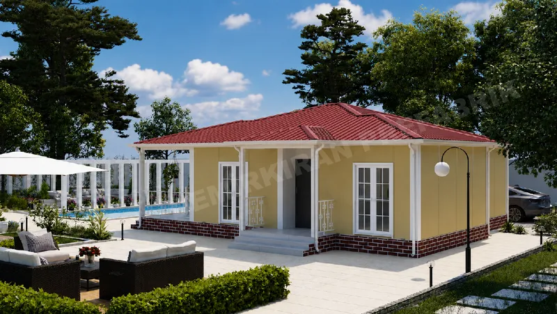 2+1 · 95 m² · Casa pré-fabricada térrea imagem 4