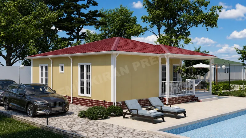 2+1 · 95 m² · Casa pré-fabricada térrea imagem 5