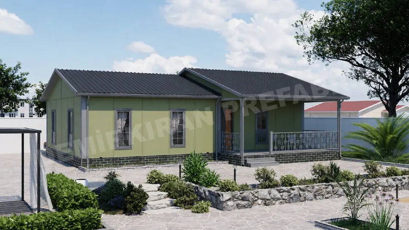3+1 · 104 m² · Prizemna montažna kuća slika 2