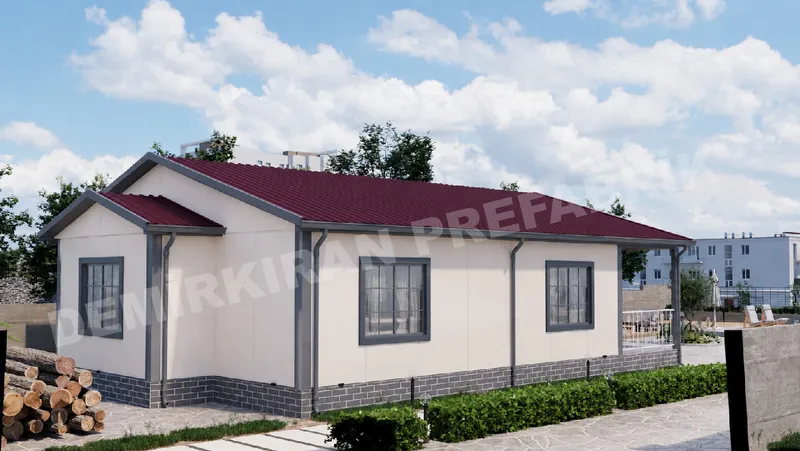 3+1 · 106 m² · Casă prefabricată parter imagine 4