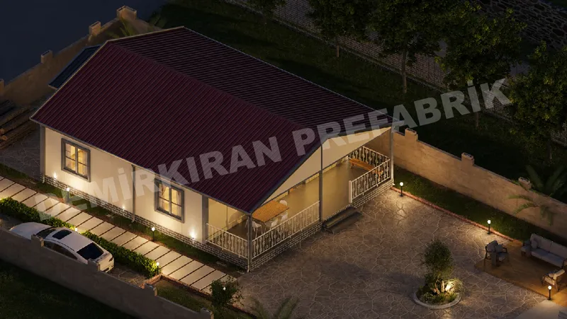 3+1 · 106 m² · Casă prefabricată parter imagine 6